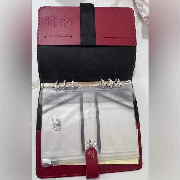 The Original Filofax Red A5
